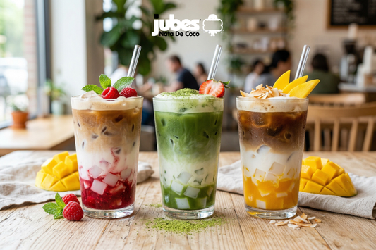 3 glass of Coffee with Jubes