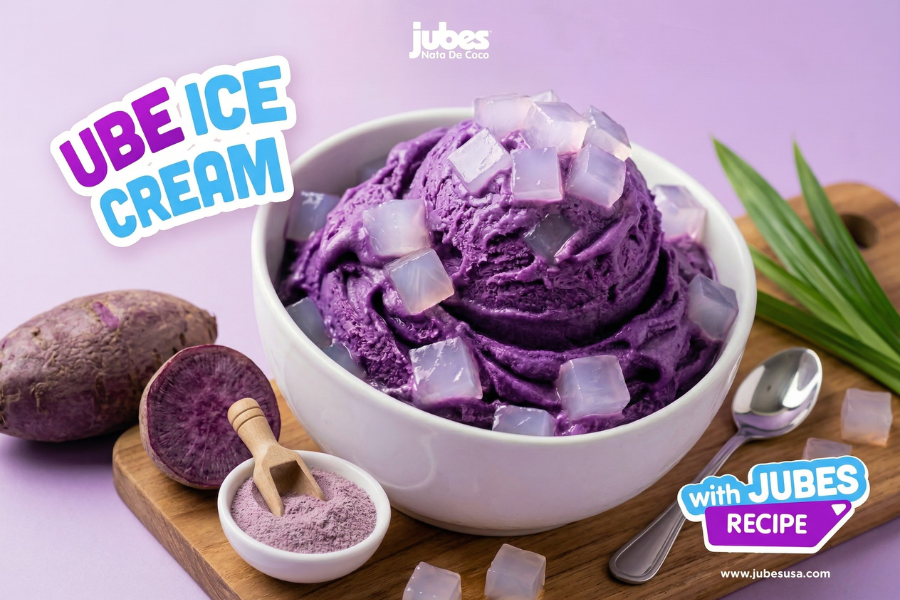 Ube Ice Cream with Jubes: Easy Recipe for Beginners – JubesUSA
