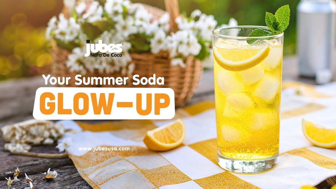 Refreshing Summer Soda Ideas: Jubes Coconut Gel
